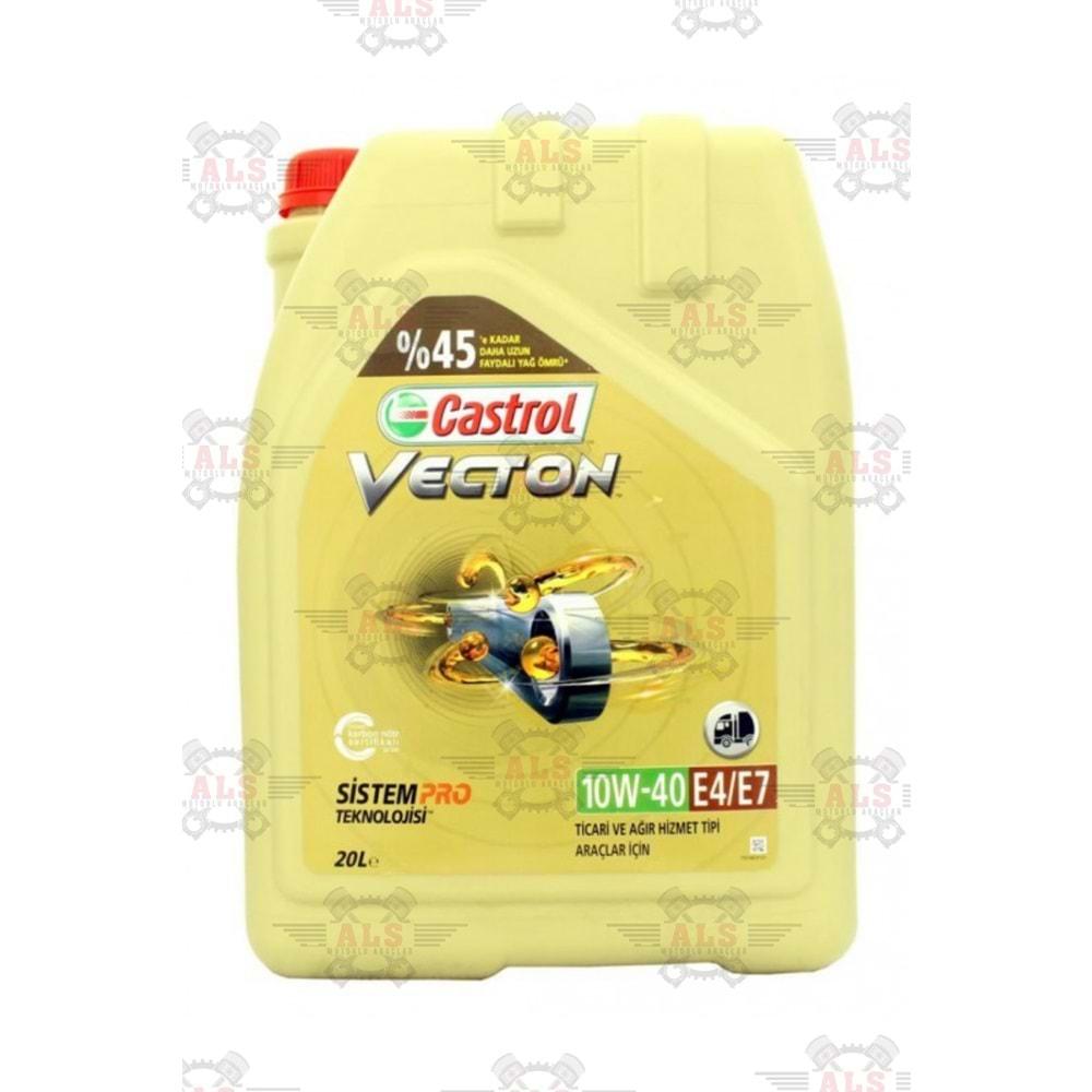 CASTROL VECTON MOTOR YAĞI 10X40 E4-E7